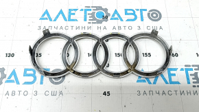 Audi A5 F5 20-25 chrome grille emblem, broken fasteners