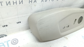 Driver's seat control cover for Ford Fusion mk5 17-20, gray, for cleaning