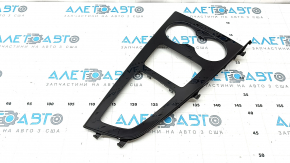 Audi A5 F5 20-25 center console trim, glossy black, scratches