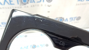Audi A5 F5 20-25 center console trim, glossy black, scratches