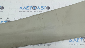 Ford Fusion mk5 13-20 center console trim, right side, lower, gray, dry-cleanable