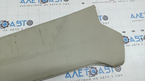 Ford Fusion mk5 13-20 center console trim, right side, lower, gray, dry-cleanable