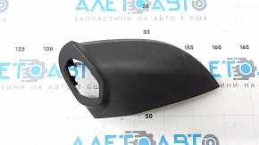The lower trim of the left side mirror of the Audi A5 F5 18-25 5D has broken fasteners and scratches.