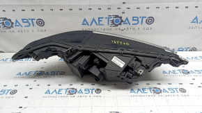 Left front headlight assembly for Ford Fusion mk5 17-20 LED, with DRL, polishable