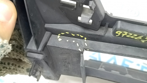 The lower grille of the front bumper of the Audi A5 F5 20-25 is broken, cracked