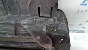 Ford Fusion mk5 17-20 radiator deflector assembly with motor, cracks
