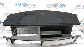 The trunk tray of the Hyundai Santa Fe 24-26 is cracked, the lid is dented.