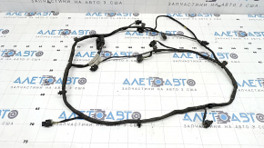 Mercedes W213 E 17-20 rear bumper wiring for 6 parking sensors, BSM, and a foot-operated trunk opening sensor