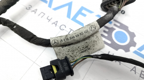 Mercedes W213 E 17-20 rear bumper wiring for 6 parking sensors, BSM, and a foot-operated trunk opening sensor
