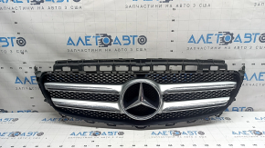 Mercedes W213 E17-20 AMG radiator grille assembly without chamber, pkg