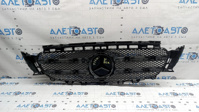 Mercedes W213 E17-20 AMG radiator grille assembly without chamber, pkg