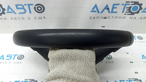Audi A5 F5 18-24 black leather steering wheel with heating, no buttons or paddles, scratches