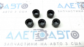 Wheel bolt cap plugs (5 pcs) for Audi A5 F5 18-25 gray