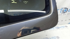 Mitsubishi Outlander 22-26 rear right window, tinted with chrome molding, scratches on the molding