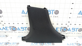 Mercedes W213 E 17-23 black, worn, lower left center pillar trim