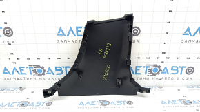 Mercedes W213 E 17-23 black, worn, lower left center pillar trim