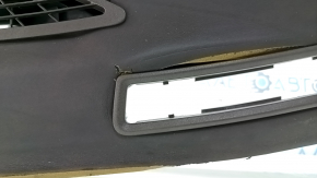 Front dashboard with AIRBAG Ford Fusion mk5 17-20, brown with beige, under start-stop, under projection, under speaker, leather is pulled, torn, mount is broken