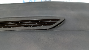 Front dashboard with AIRBAG Ford Fusion mk5 17-20, brown with beige, under start-stop, under projection, under speaker, leather is pulled, torn, mount is broken
