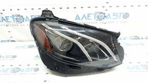 Mercedes W213 E 17-19 LED right front headlight assembly, chipped, needs polishing