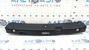 Mercedes W213 E 17-23 black lower trunk lid trim with electric drive, scratches