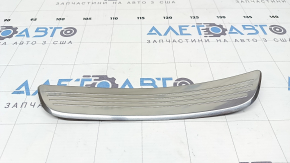 Rear left outer door sill trim for Mercedes W213 E 300/350 17-23 chrome, scratches