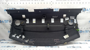 Rear shelf Mercedes W213 E 300/350 17-20 black without curtain, Burmester, with plug and trim, faded