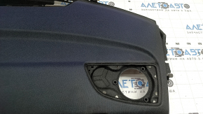 Rear shelf Mercedes W213 E 300/350 17-20 black without curtain, Burmester, with plug and trim, faded