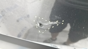 Subaru Forester 25-26 rear bumper, graphite, scratches, cracks, cracks in the fasteners