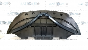 Front bumper guard for Ford Mustang mk6 15-17 pre-rest 2.3T with lip