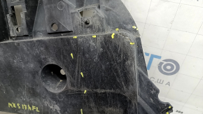 Ford Fusion mk5 17-20 front bumper guard, left, worn, cracked, missing fragment