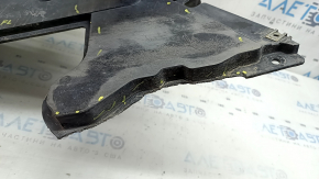 Ford Fusion mk5 17-20 front bumper guard, left, worn, cracked, missing fragment