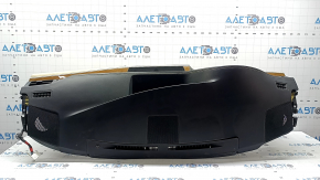 Lexus ES300h ES350 13-18 black dashboard with beige trim, clock, mirror controls, dry-cleanable