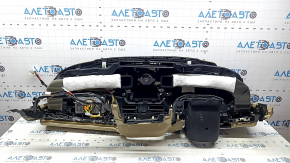 Lexus ES300h ES350 13-18 black dashboard with beige trim, clock, mirror controls, dry-cleanable