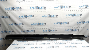 Left threshold Mercedes W213 E 300/350 17-23 without moldings, AMG pack, silver, worn, paint peeling