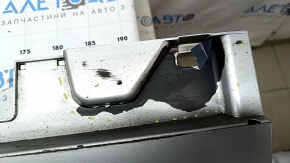 Left threshold Mercedes W213 E 300/350 17-23 without moldings, AMG pack, silver, worn, paint peeling