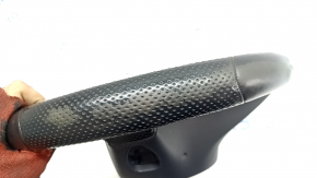 Naked steering wheel Mercedes W213 E 300/400/43 17-18 with heated paddle shifters, black leather, worn