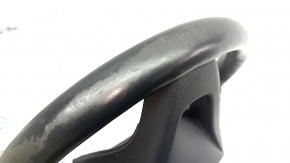 Naked steering wheel Mercedes W213 E 300/400/43 17-18 with heated paddle shifters, black leather, worn