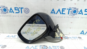 Left side mirror for Subaru Forester 25-26, 7 pins, structure, black, heated