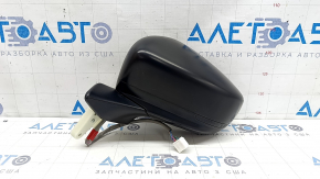 Left side mirror for Subaru Forester 25-26, 7 pins, structure, black, heated