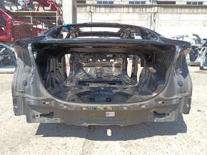 Ford Fusion mk5 13-20 rear panel on the body, black