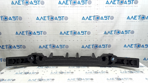 The front bumper absorber of the Subaru Forester 25-26 is dented.
