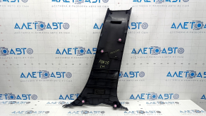 Subaru Forester 25-26 black, worn, lower left center pillar trim