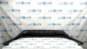 Toyota Highlander 20-23 front bumper lip structure, scratches, scuffs, cracks, cracked mount
