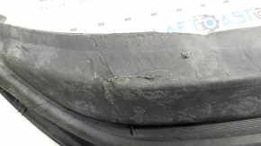 Toyota Highlander 20-23 front bumper lip structure, scratches, scuffs, cracks, cracked mount