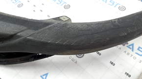 Toyota Highlander 20-23 front bumper lip structure, scratches, scuffs, cracks, cracked mount