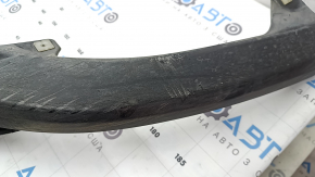 Toyota Highlander 20-23 front bumper lip structure, scratches, scuffs, cracks, cracked mount