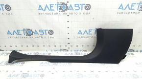 Front left inner door sill trim for Mercedes W213 E 17-23, black, scratches