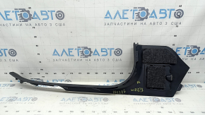 Front right inner door sill trim for Mercedes W213 E 17-23, black, with plug, scratches