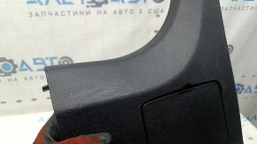 Front right inner door sill trim for Mercedes W213 E 17-23, black, with plug, scratches