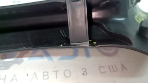 Left trunk lid hinge trim for Mercedes W213 E 17-23, black, broken fasteners